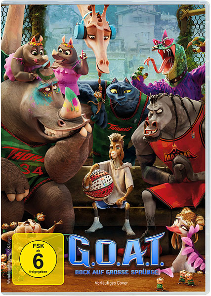 G.O.A.T. - Bock auf große Sprünge (DVD) 
Min: 96/DD5.1/WS