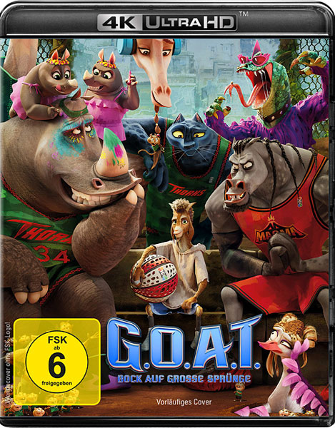 G.O.A.T. - Bock auf große Sprünge (UHD+BR) 4K 
Min: 100/DD5.1/WS
