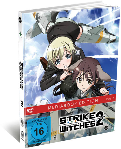 Strike Witches - Staffel 2.2 (DVD) LE -MB- 
Mediabook, AniMoon