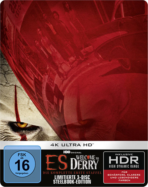 ES: Welcome to Derry (UHD) 3Disc LE -SB- 4K 
Limited Steelbook Edition, 3UHD-4K Disc