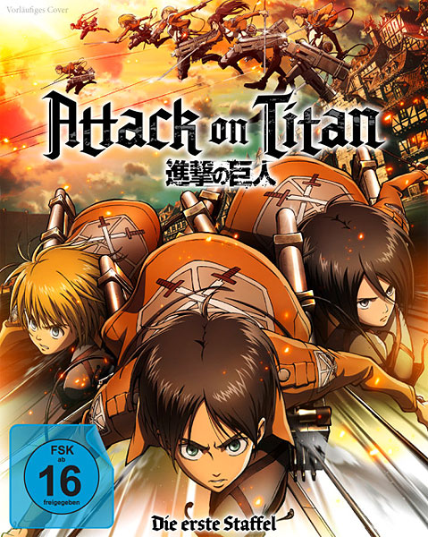 Attack on Titan - Staffel #1 (BR) 
3Disc