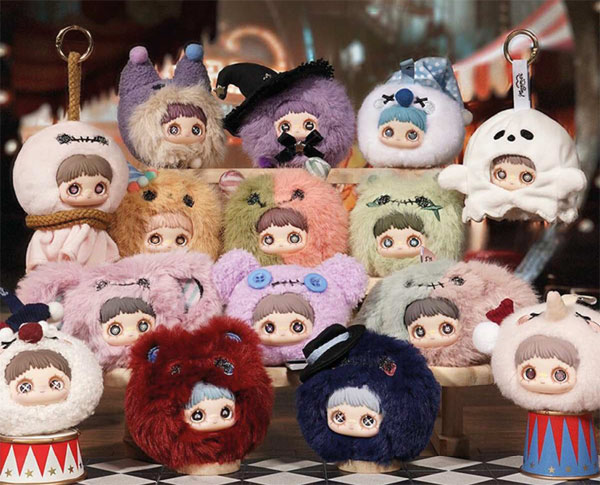 Merc Figur - MayMei: Anhänger - Crazy Circus 
1x Plüschfigur - Blindbox, 10 cm