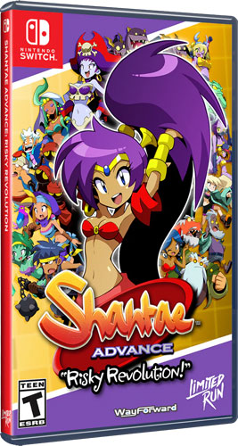 Shantae Adcance: Risky Revolution  SWITCH  US 
 Limited Run
