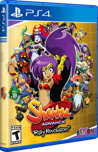 Shantae Adcance: Risky Revolution  PS-4  US 
 Limited Run