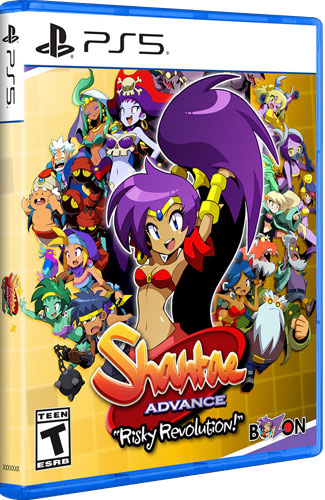 Shantae Adcance: Risky Revolution  PS-5  US 
 Limited Run