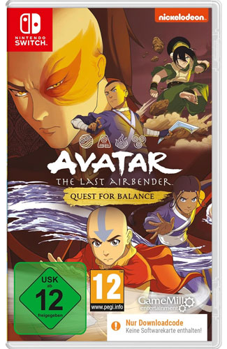 Avatar  SWITCH  CIAB The Last Airbender 
 Quest for Balance