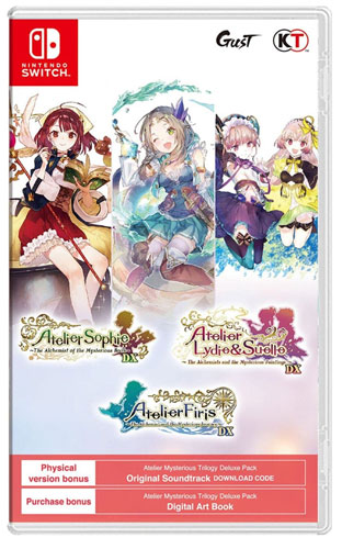 Atelier Mysterious Trilogy Deluxe Pack  SWITCH  UK