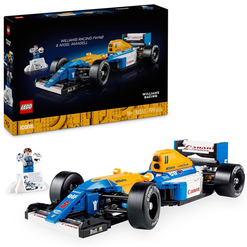 Lego (10353) Icons Williams Racing FW14B
 mit Nigel Mansell
