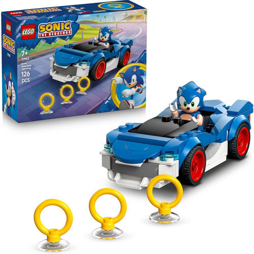 Lego (77117) Sonic Sonics Sportwagen: 
 Speed Star Lightning