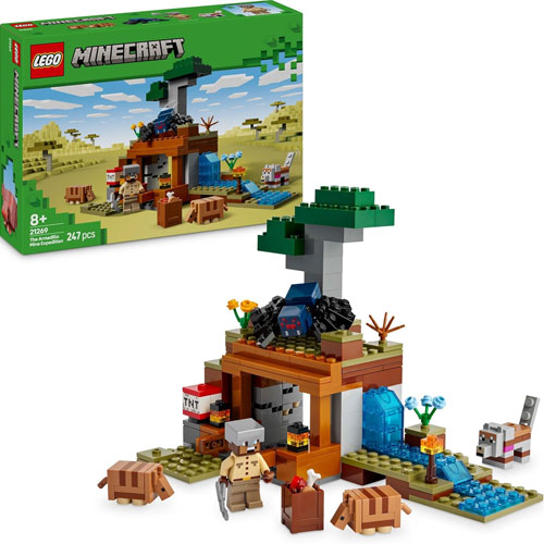 Lego (21269) Minecraft Die Expedition zur 
 Gürteltiermine