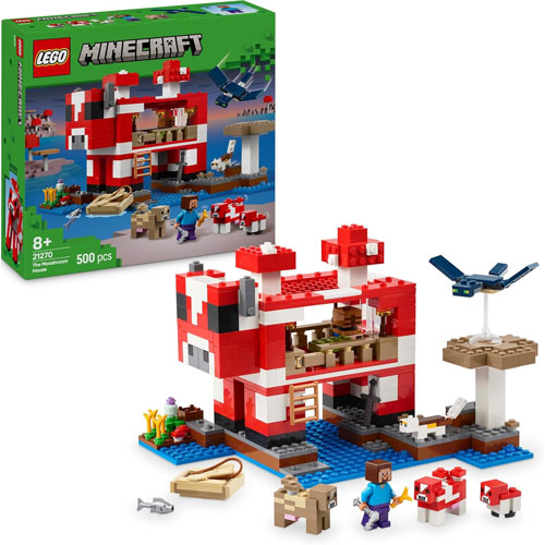 Lego (21270) Minecraft Das Pilzkuh-Haus