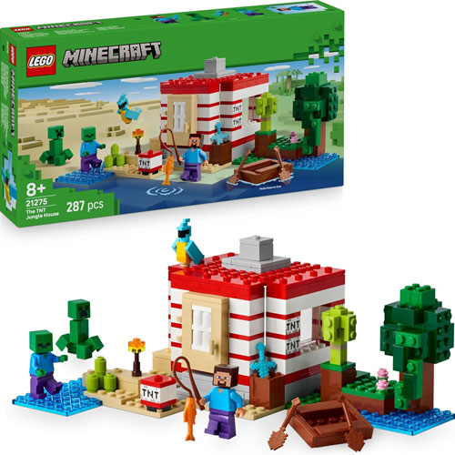 Lego (21275) Minecraft Das TNT-Dschungelhaus