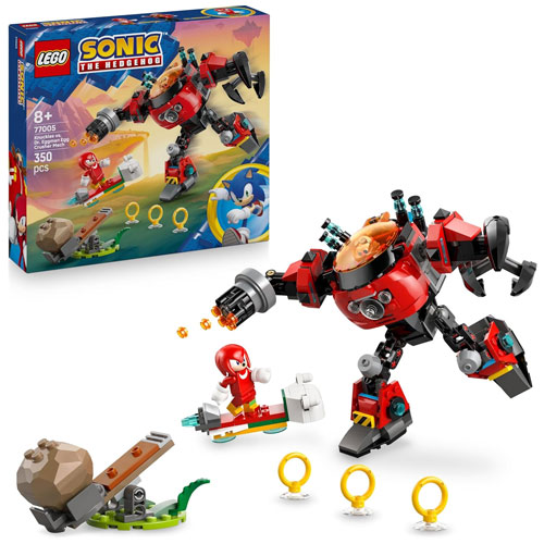 Lego (77005) Sonic Knuckles vs. Dr. Eggmans 
 Egg Crusher Mech