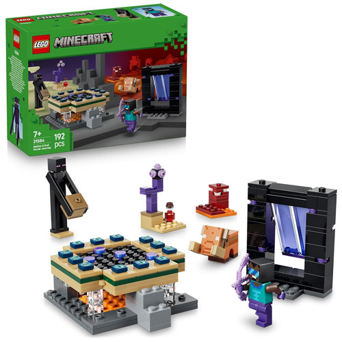 Lego (21584) Minecraft Reise durch Nether und
 Endportal