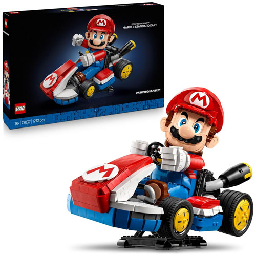 Lego (72037) Super Mario Mario Kart: 
 Mario & Standard-Kart