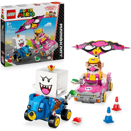 Lego (72038) Super Mario Mario Kart: Wario &
 König Buu Huu