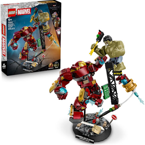 Lego (76343) Marvel Duell der Giga.: 
 Hulkbuster vs. Hulk