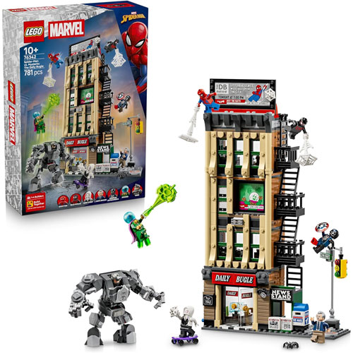Lego (76342) Marvel Spider-Man vs. Mysterio: 
 Daily Bugle