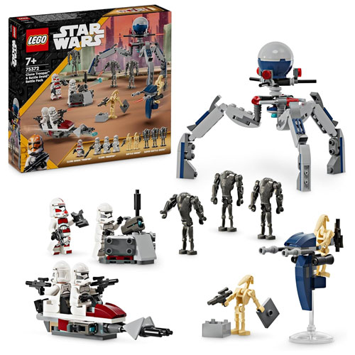 Lego (75372) Star Wars Clone Trooper &
 Battle Droid Battle Pack