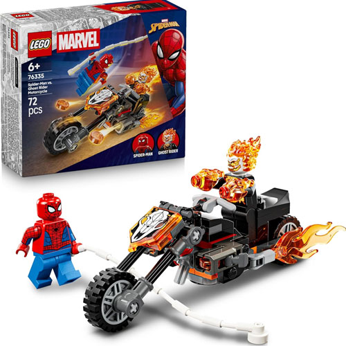Lego (76335) Marvel Spider-Man 
 vs. Ghost Rider a. s. Moto