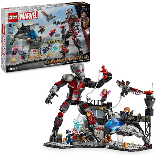 Lego (76314) Marvel Captain America: 
 Civil War Duell