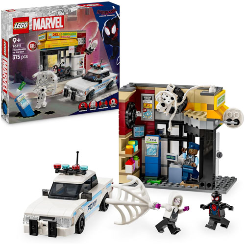 Lego (76311) Marvel Spider-Verse: 
 Miles Morales vs Spot