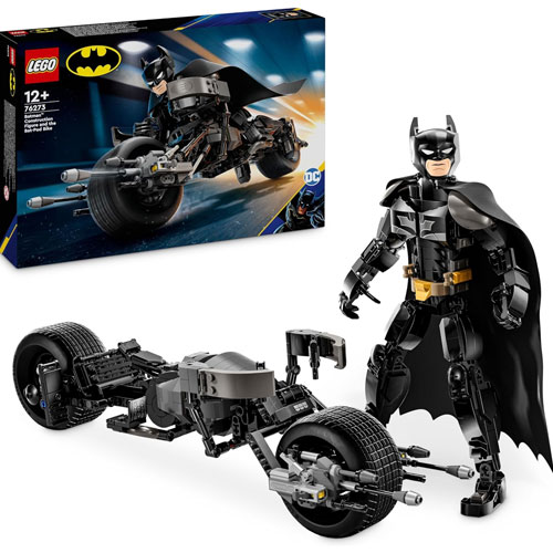Lego (76273) DC S.H. Batman Baufigur 
 mit dem Batpod