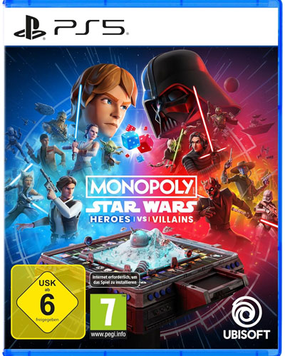 MONOPOLY: Star Wars Heroes vs Villains  PS-5