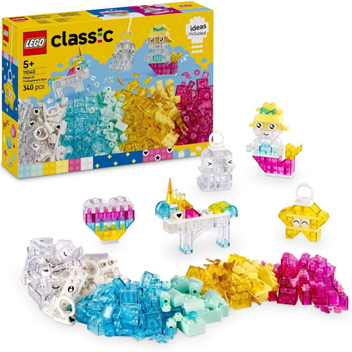 Lego (11040) Classic Zauberbox 
 mit durchsichtigen Steinen