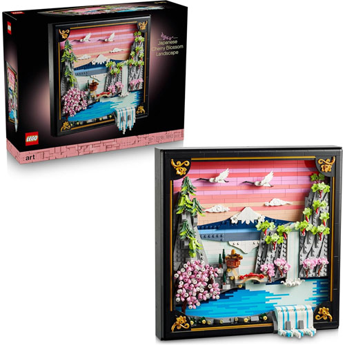 Lego (31218) ART Japanische Kirschblütenlandschaft