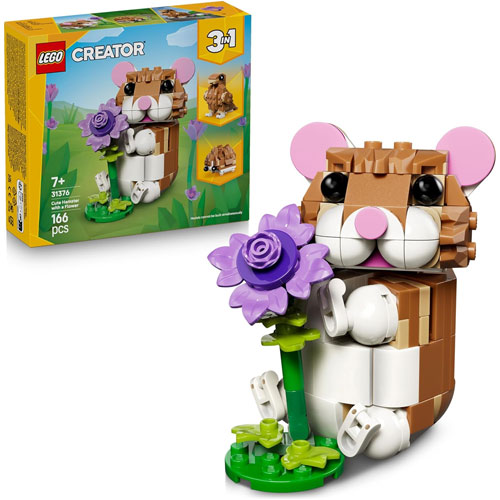 Lego (31376) Creator Niedlicher Hamster mit Blume