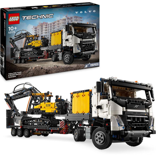 Lego (42175) Technic Volvo FMX LKW mit EC230 
 Electric Raupenbbagger