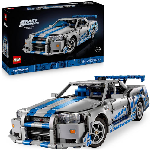 Lego (42210) Technic 2 Fast 2 Furious 
 Nissan Skyline GT-R(R34)