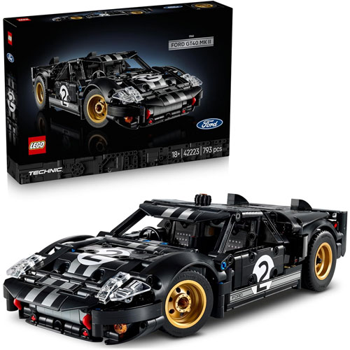 Lego (42223) Technic 1966 Ford GT40 
 MKII Rennwagen