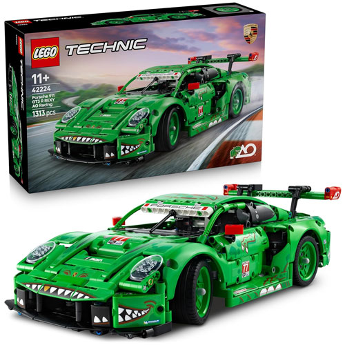 Lego (42224) Technic Porsche 911 GT3 R REXY 
 AO Racing Rennwagen