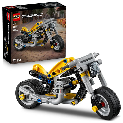 Lego (42225) Technic Gelbes Motorrad
