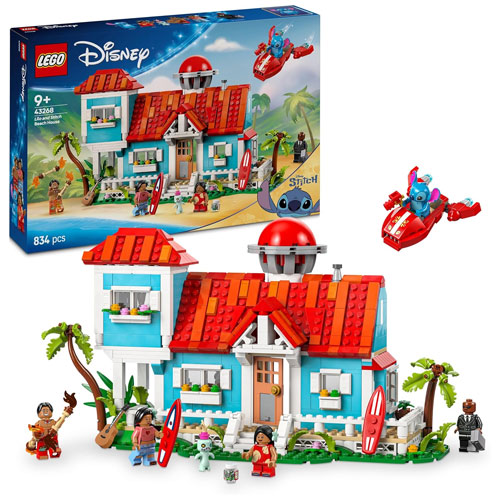 Lego (43268) Disney Classic Das Strandhaus 
 aus Lilo und Stitch