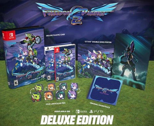 Freedom Planet 2 Deluxe Edition  PS-5  US 
 Limited Run