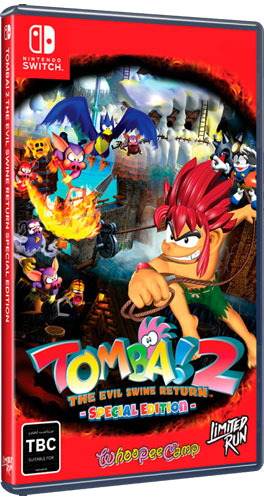Tomba 2 The Evil Swine Return  SWITCH  US 
 Limited Run (Remastered)