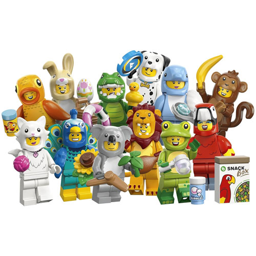 Lego (71051) Minifigures Minifiguren Tiere 
 Serie 28