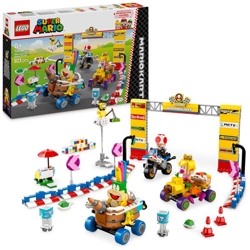 Lego (72036) Super Mario Mario Kart: 
 Baby Peach & Grand Prix-Set