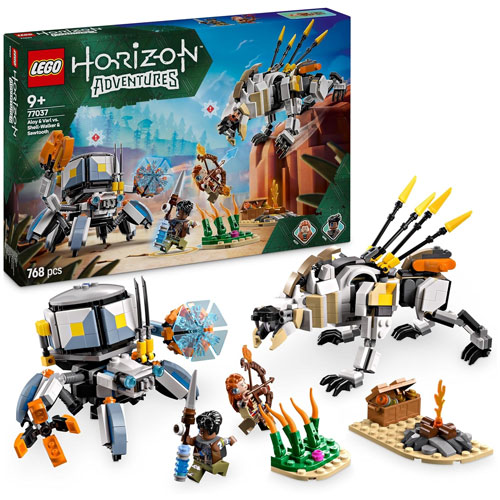 Lego (77037) Sonstiges Aloy und Varl 
 vs. Panzerwanderer und Sägezahn