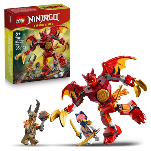 Lego (71851) NINJAGO Kais Drachen-Mech 
 Battle Set