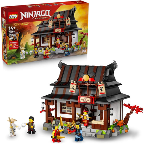Lego (71858) NINJAGO 15-jähriges Jubiläum
 der Vier-Waffen-Schmiede