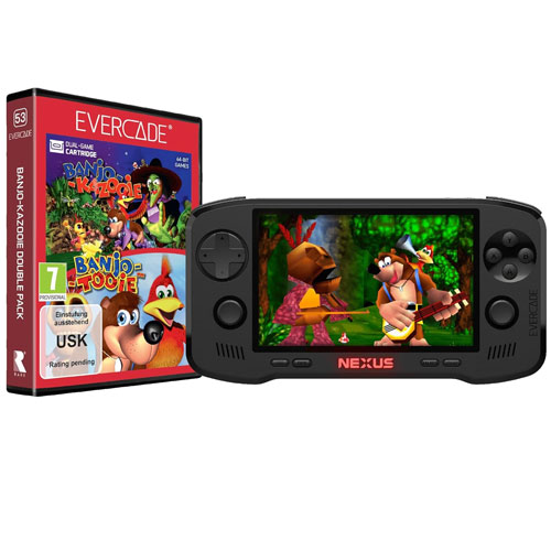 Evercade  Nexus & Banjo Kazooie Konsole 
 Double Pack