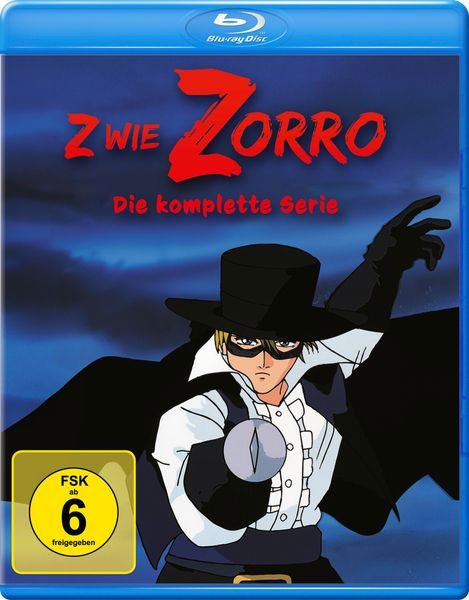 Z wie Zorro - Die komplette Serie (BR) 
6Disc, ink. zweier Filme