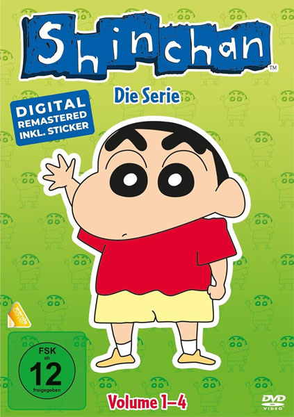 SHIN CHAN - Die Serie Set 01-04 (DVD) 
4Disc