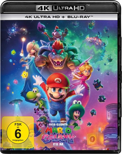 Super Mario Galaxy Film, Der (UHD+BR) 
Min: 99/DD5.1/WS