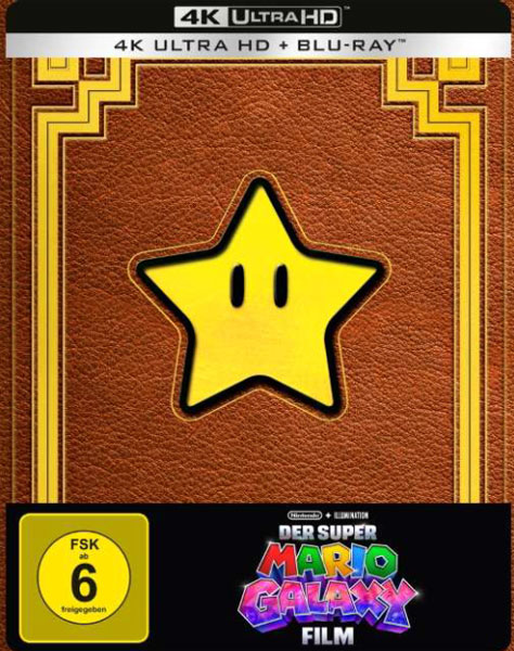 Super Mario Galaxy Film, Der (UHD+BR) LE -SB- 
Limited Steelbook