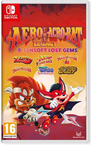 Aero the Acro-Bat Legacy  SWITCH  UK 
 + Sunsoft Lost Gems